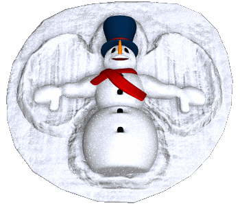 Snowman SnowAngel