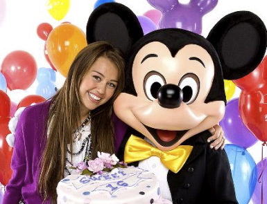 Miley Cyrus & Mickey Mouse