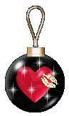 Christmas decoration Heart Kiss