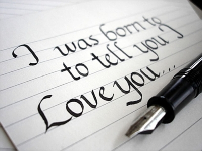 I was born to to tell you I Love you...