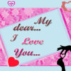 My dear... I Love You...