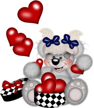 Valentine Hearts Bear