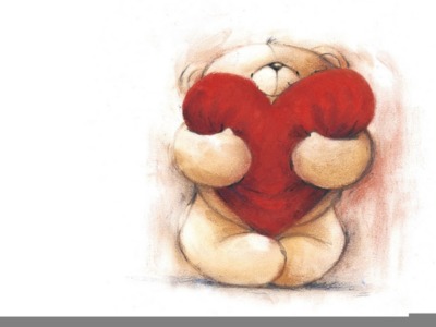 Love heart Bear