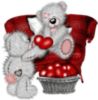 Valentine Teddy Hearts