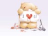 I love you Heart Bear
