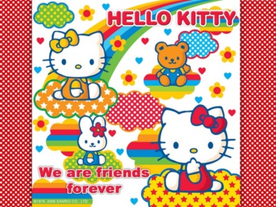Hello Kitty We are friends forever