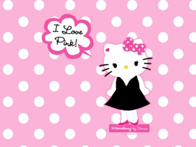 Hello Kitty I love pink!