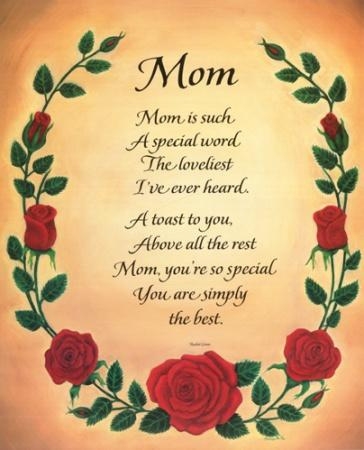 Beautiful Mother's Day Poem :: Mother's Day :: Myniceprofile.com