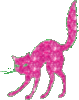 Glitter Cat Pink