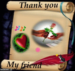 Thank you My Friend