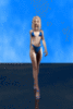 Girl in bikini