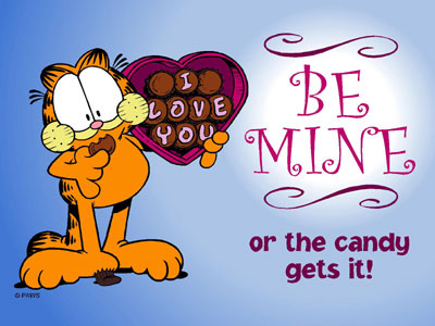 I love you Be mine or the candy gets it!