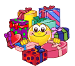 Christmas Smile with gifts