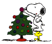 Christmas Tree & Snoopy