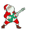 Merry Christmas! Rock Santa
