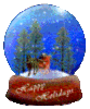 Christmas Snowball Happy Holydays!