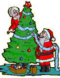 Christmas Tree & Santa