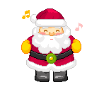 Santa sings