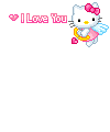 I love you. Hello Kitty