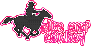 Western Ride Em' Cowboy