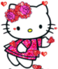Hello Kitty with Hearts