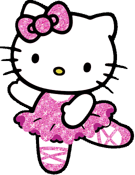 Hello Kitty Ballerina :: Glitter Graphics :: MyNiceProfile.com