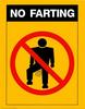 No Farting Sign