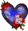 Valentine Blue Heart