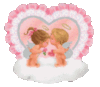 Valentine Heart with Angels