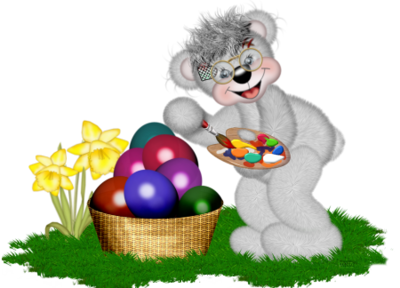 Easter Teddy