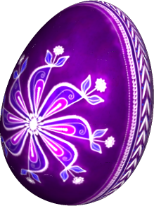 Easter Purple Egg