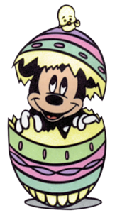Mickey in the Egg