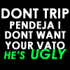 Dont Trip Pendeja I Dont Want Your Vato He's Ugly