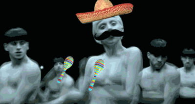 Funny mexican dance