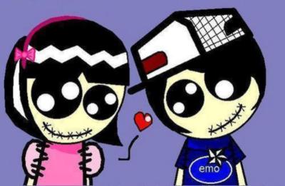 Emo flirting