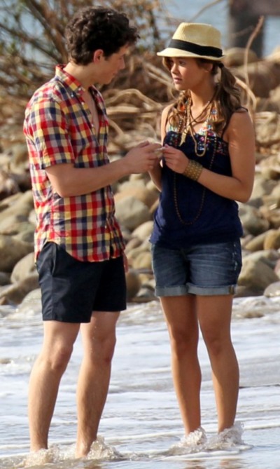 Nicole Anderson and Nick Jonas