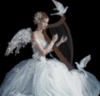Angel Girl playing arpha