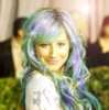 Ashley Tisdale Rainbow Hair