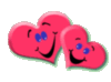 Hearts smiling