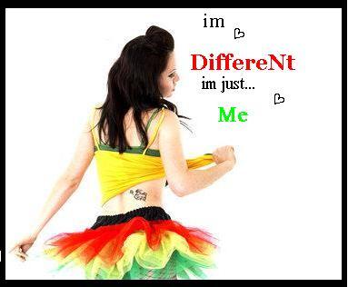 I am different