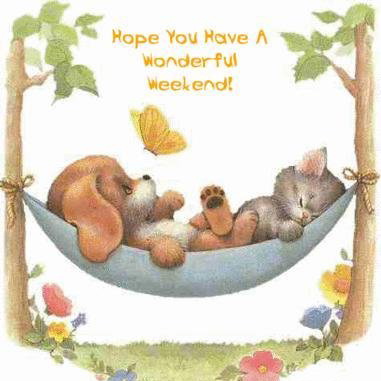 Hope you have a wonderful weekend!