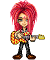 Punk with guitar