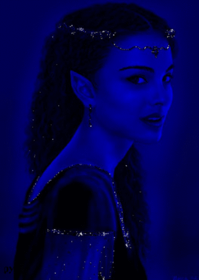 Fantasy Blue Girl