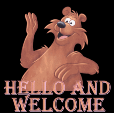Hello and Welcome Bear