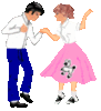 Dansing couple