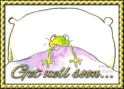 Get Well Soon... frog