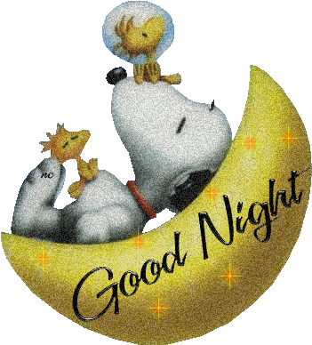 Good night Snoopy :: Bye :: MyNiceProfile.com