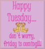Happy Tuesday... don't worry, friday is coming!