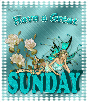 Have a great Sunday Fairy