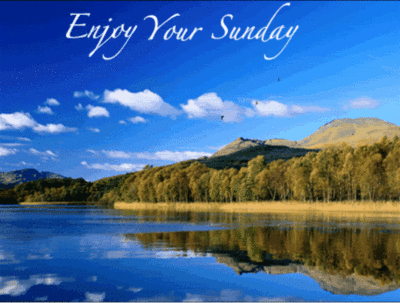 Enjoy your Sunday